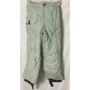 Spyder XT Kids‎ 14 Grey Insulated Snow Pants Ski Snowboard Suspenders Team Venom